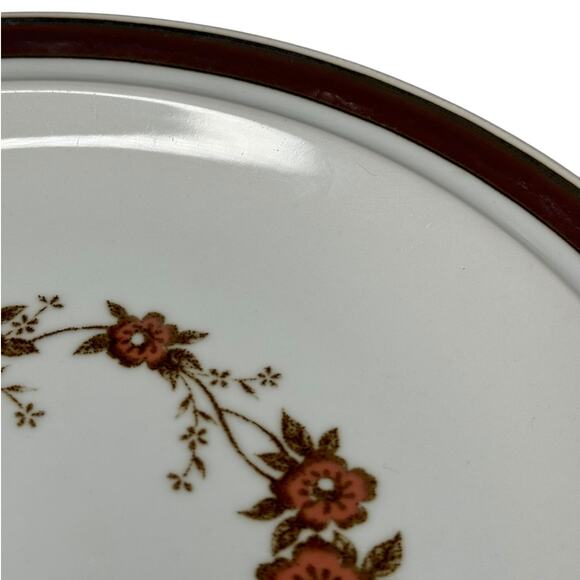 Vintage Sierra Stoneware "Garland" Dinner Plates Oven To Table Japan Set of 2 - Picture 6 of 10
